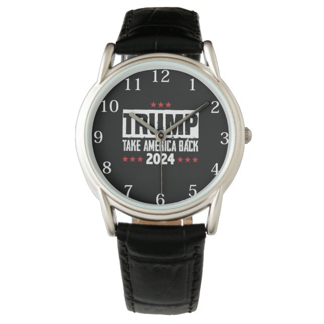 Donald Trump 2024 Take America Back Election  Watch (Front)
