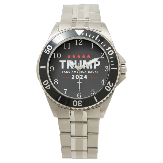 Donald Trump 2024 Take America Back Election  Watch (Front)