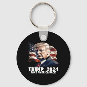 Donald Trump 2024 Take America Ck Election - The R Key Ring