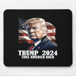 Donald Trump 2024 Take America Ck Election - The R Mouse Pad
