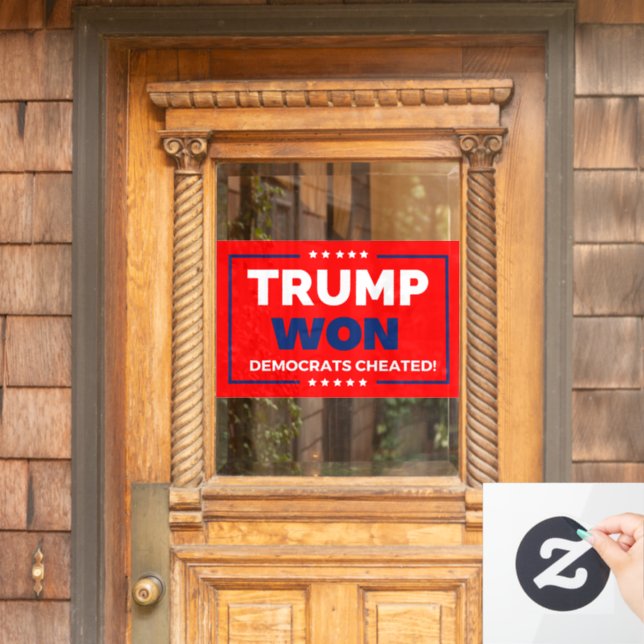 Donald Trump 2024 Trump Won (Home Door)