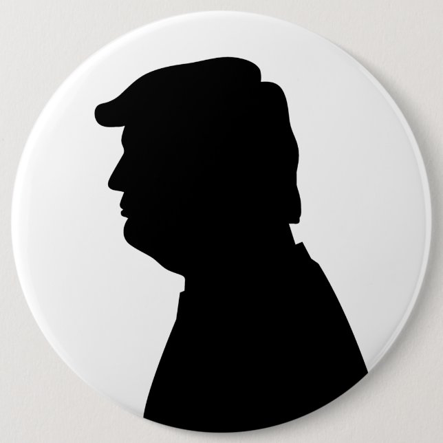 Donald Trump 2024 Vote 6 Cm Round Badge (Front)
