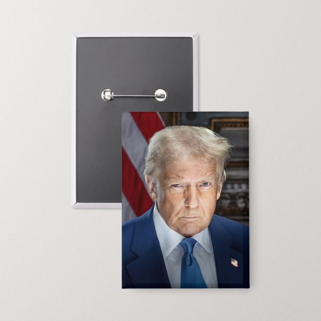 Donald Trump 2025 American President Portrait (Front/Back)