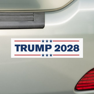 Donald Trump 2028 Bumper Sticker