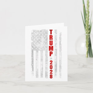 Donald Trump 2028 Keep America Great Election Usa Card