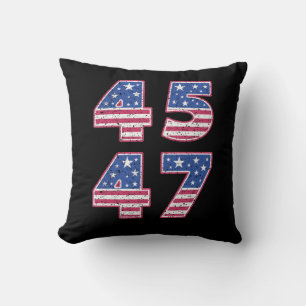Donald Trump 45-47 Cushion
