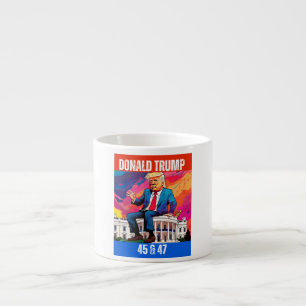 DONALD TRUMP - 45 & 47 ESPRESSO CUP
