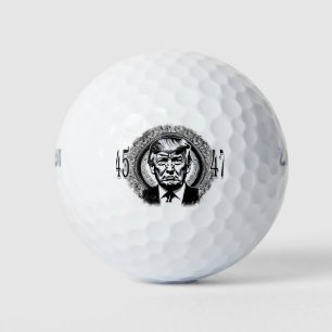 Donald Trump 45/47 Golf Balls