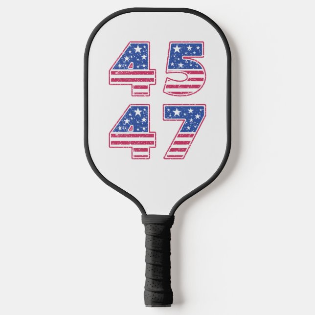 Donald Trump 45-47 Pickleball Paddle (Front)