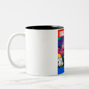 DONALD TRUMP - 45 & 47 Two-Tone COFFEE MUG