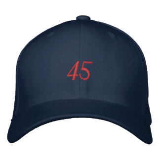 Donald Trump 45 Embroidered Hat