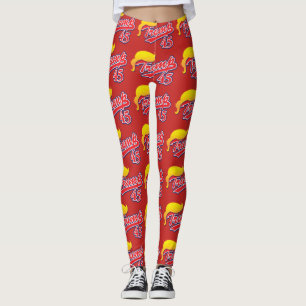 Donald Trump 45th President Leggings