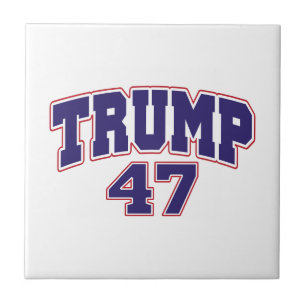 Donald Trump 47 Ceramic Tile