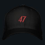 Donald Trump 47 Embroidered Baseball Cap<br><div class="desc">Make America Great (Again)!</div>