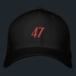 Donald Trump 47 Embroidered Baseball Cap<br><div class="desc">Make America Great (Again)!</div>