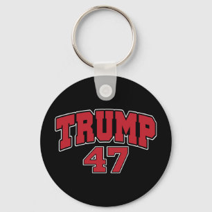 Donald Trump 47 Key Ring