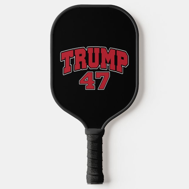 Donald Trump 47 Pickleball Paddle (Front)