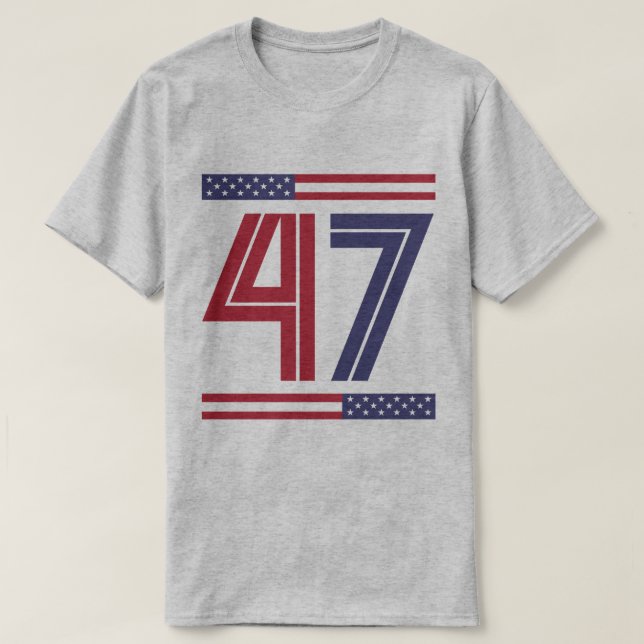 Donald Trump 47 T-Shirt (Design Front)
