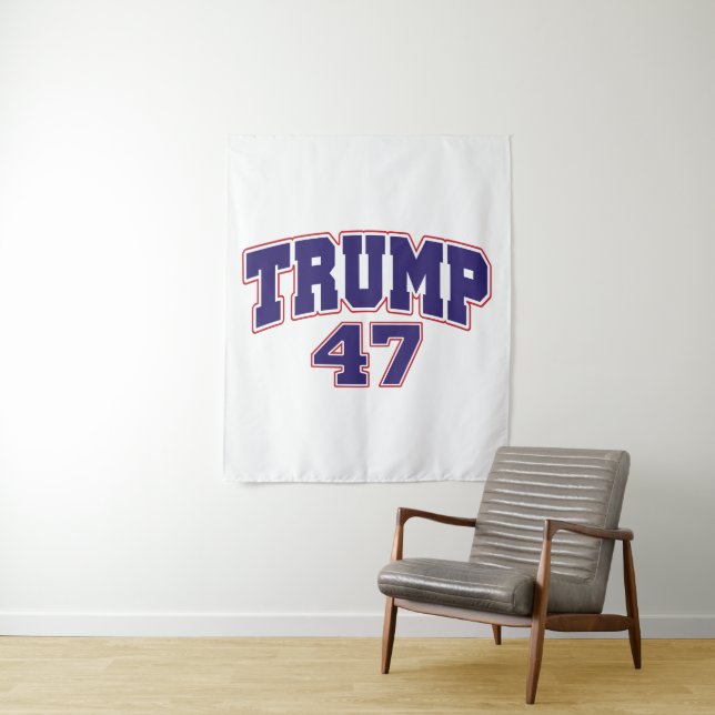 Donald Trump 47 Tapestry (In Situ)