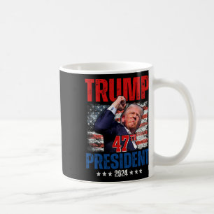 Donald Trump 47th President 2024 Trump Inauguratio Coffee Mug