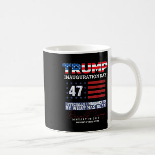 Donald Trump 47th President 2025 Inauguration Usa Coffee Mug