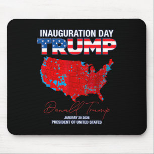 Donald Trump 47th President 2025 Inauguration Usa Mouse Pad