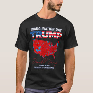 Donald Trump 47th President 2025 Inauguration Usa  T-Shirt