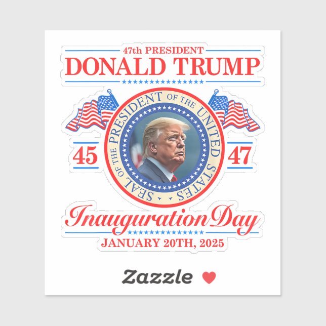 Donald Trump 47th President Inauguration 2025 (Sheet)