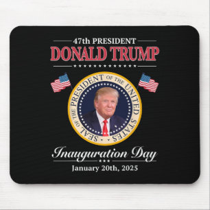 Donald Trump 47th President Inauguration 2025 Supp Mouse Pad