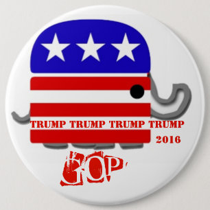 Donald Trump 6 Cm Round Badge