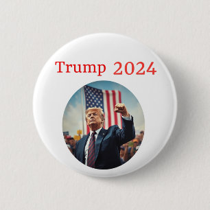 Donald Trump 6 Cm Round Badge