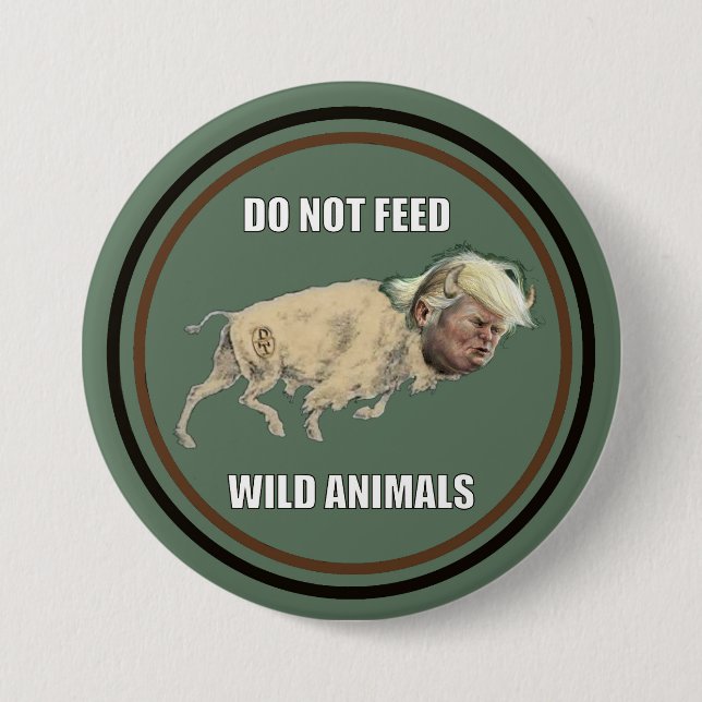 Donald Trump 7.5 Cm Round Badge (Front)