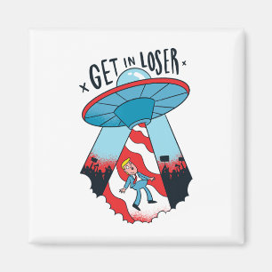 Donald Trump Abducted By Aliens Magnet