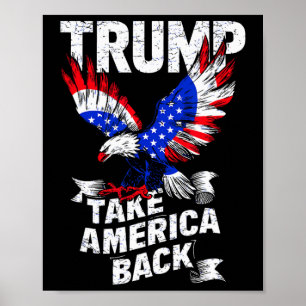 Donald Trump America Political Justice Election Re Poster