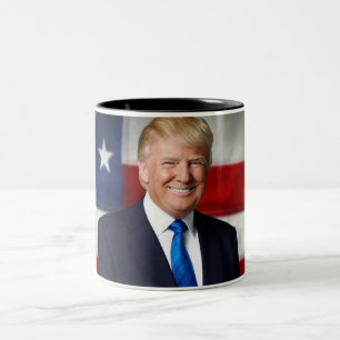 Donald Trump American Flag Mug