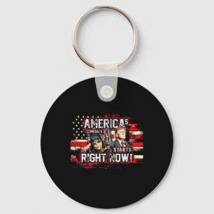 Donald Trump Americas Comeback 2024 Key Ring