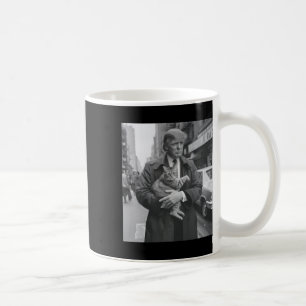Donald Trump And Cat In Nyc Coffee Mug