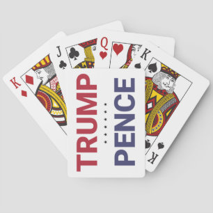 Donald Trump and Mike Pence (2020 US Election) Playing Cards