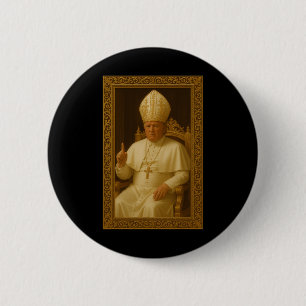 Donald Trump As Pope Vatican Meme  6 Cm Round Badge