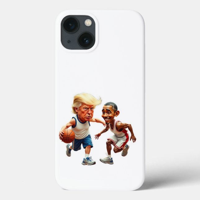 Donald Trump Barack Obama  Case-Mate iPhone Case (Back)