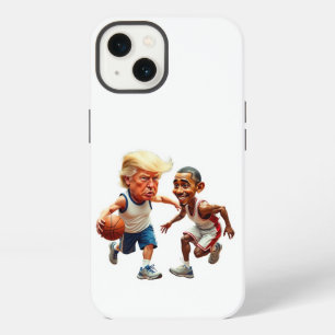 Donald Trump Barack Obama iPhone 13 Case