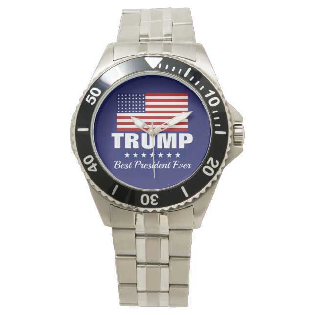 DONALD TRUMP BEST PRESIDENT EVER WATCH (Front)
