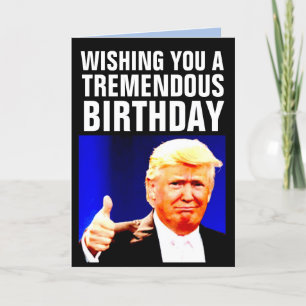 DONALD TRUMP BIRTHDAY BIGLY GREETING CARDS