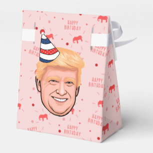 DONALD TRUMP BIRTHDAY FAVOUR BOX