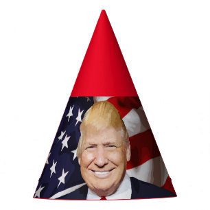 DONALD TRUMP birthday PARTY HAT HATS