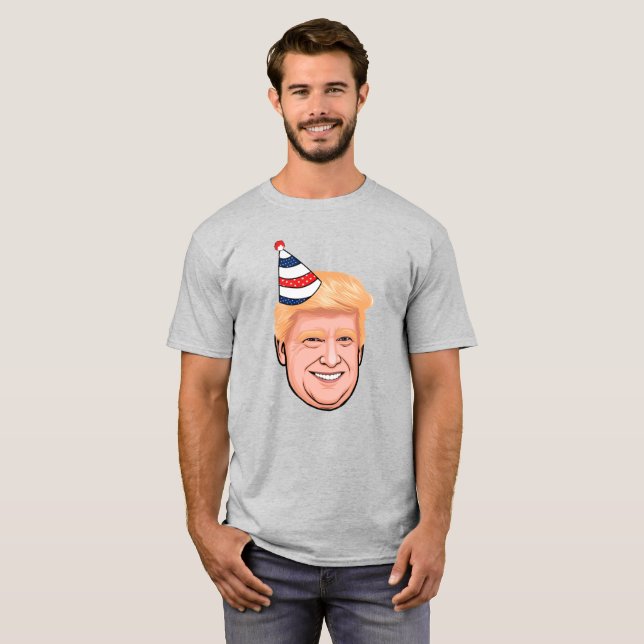 DONALD TRUMP BIRTHDAY T-Shirt (Front Full)