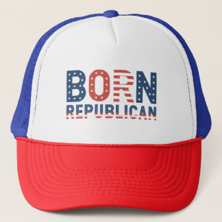 Donald Trump "Born Republican" Trucker Hat