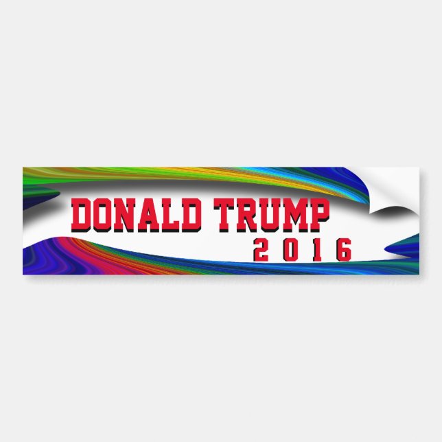 Donald Trump Bumper Sticker (Front)