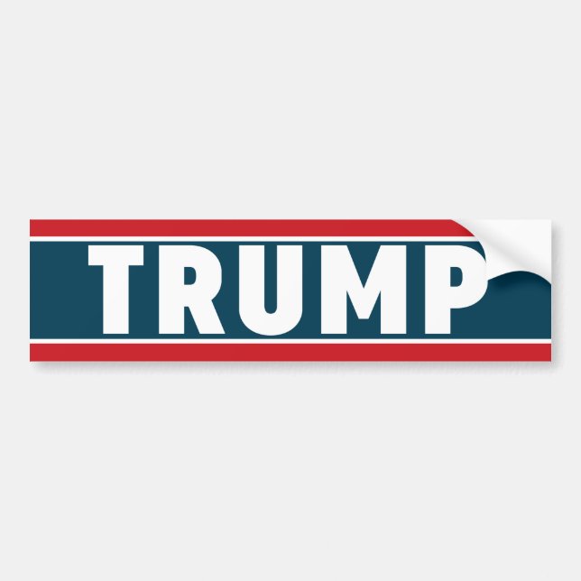 Donald Trump Bumper Sticker 2016 (Front)