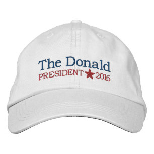 Donald Trump - CAN CHANGE DATE Embroidered Hat